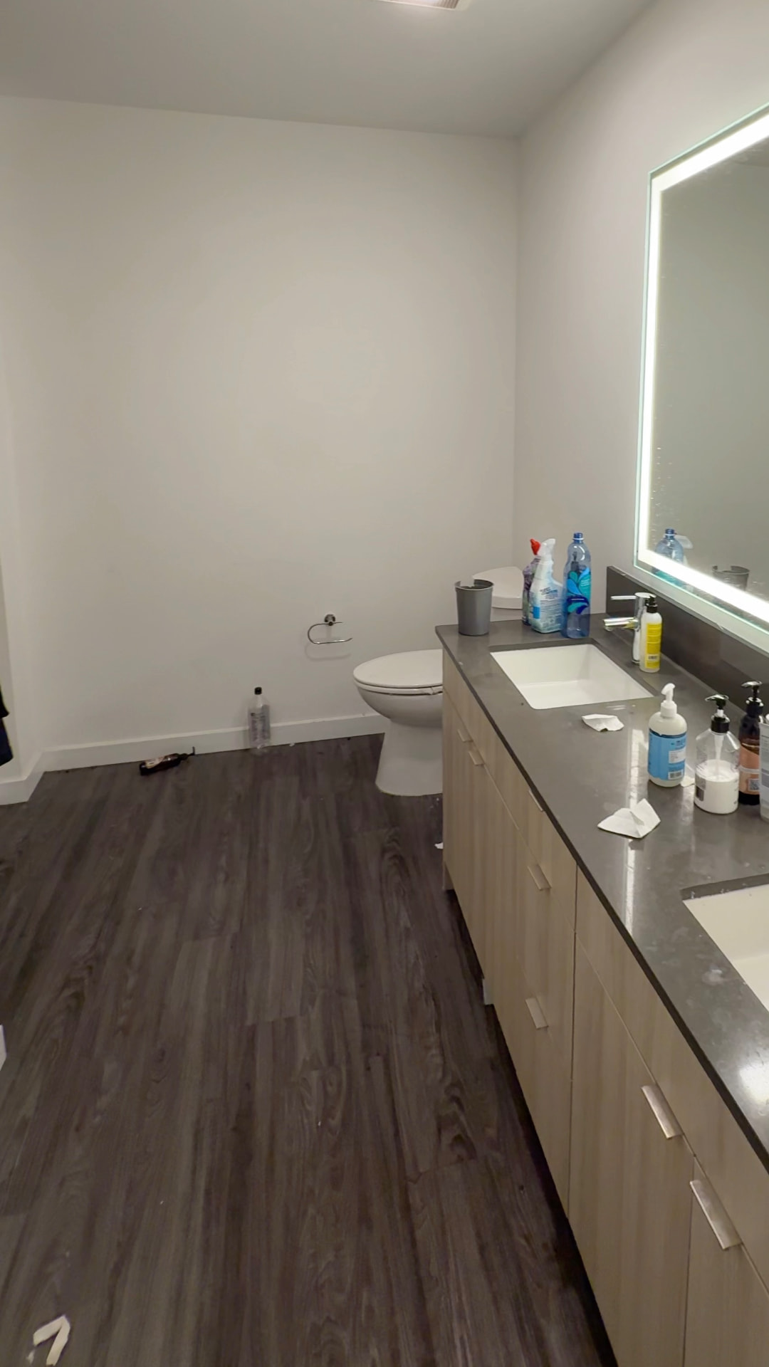 Bathroom before a Cenlora clean